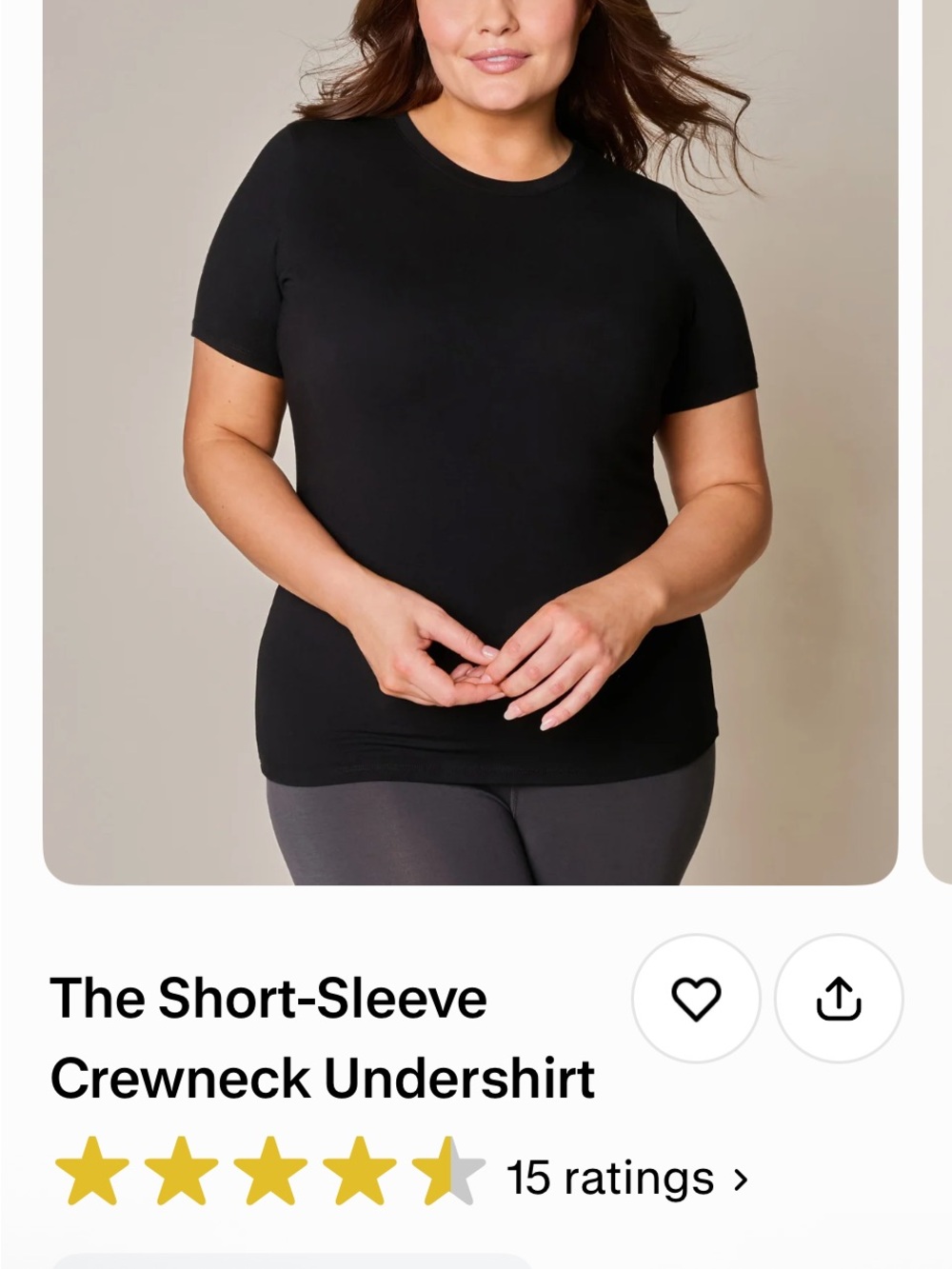 Numi Short-Sleeve Crewneck Tee - Black NWT never opened!
